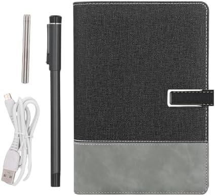 ASHATA 3 in 1 Smart Pen Notebook Set for Note-Takers: Convert to Text, Store & Share Paper Notes on Smartphone and Table
