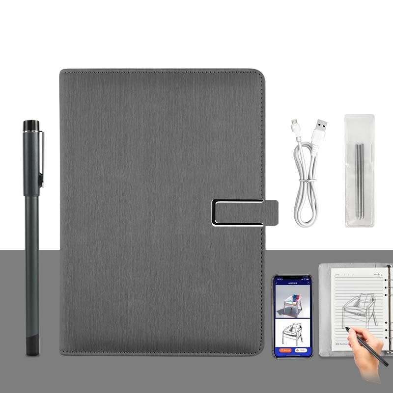  XNote AI-Powered Smart Writing Set for Real-Time Sync to App for Office, Learning, and Business Meetings (Gray)
| XNote